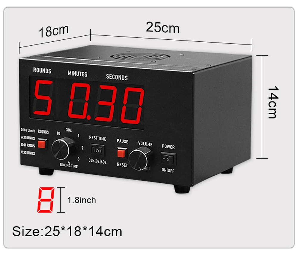 Boxing Digital Gym Timer Boxing Digital Gym Timer