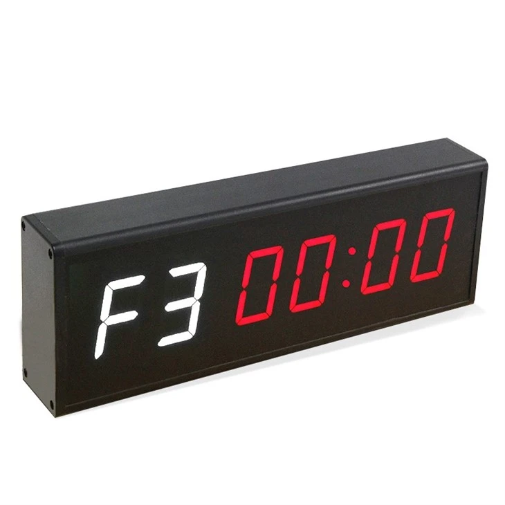 white red fitness timer
